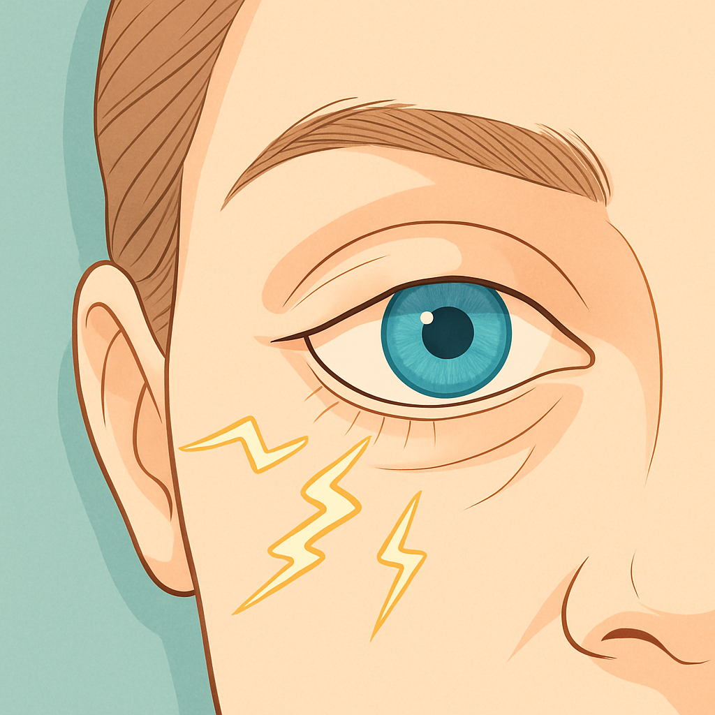 Why Does My Eye Twitch Randomly? The Science Behind Your Spasming Eyelid